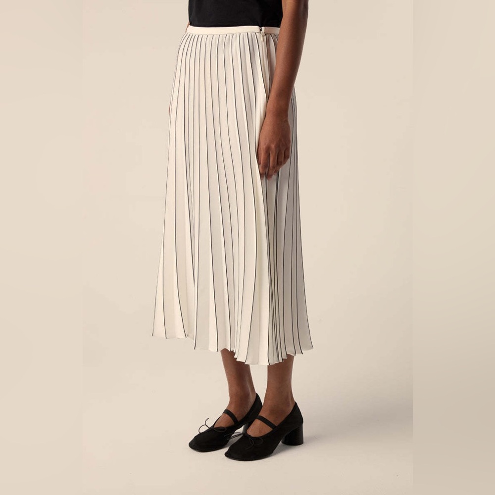 Proenza Schouler Pleated Miles Skirt in Crepe - Picture 6 of 15